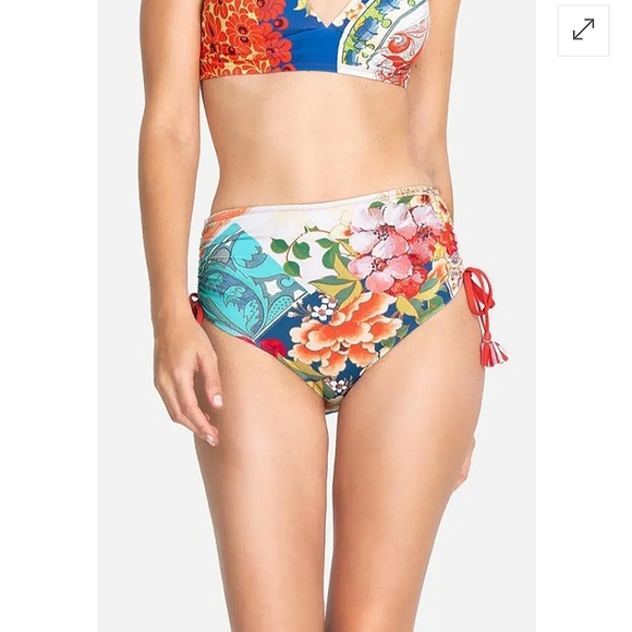 Johnny Was Boho High Waist Bottom - Picture 2 of 6